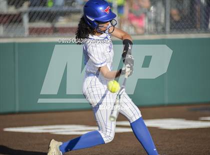 Thumbnail 3 in Grapevine @ Hallsville (UIL 5A Div II Softball State Semifinals) photogallery.
