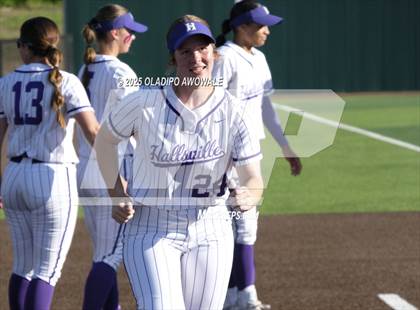 Thumbnail 3 in Grapevine @ Hallsville (UIL 5A Div II Softball State Semifinals) photogallery.