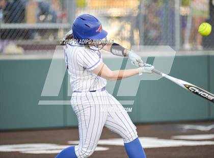 Thumbnail 1 in Grapevine @ Hallsville (UIL 5A Div II Softball State Semifinals) photogallery.