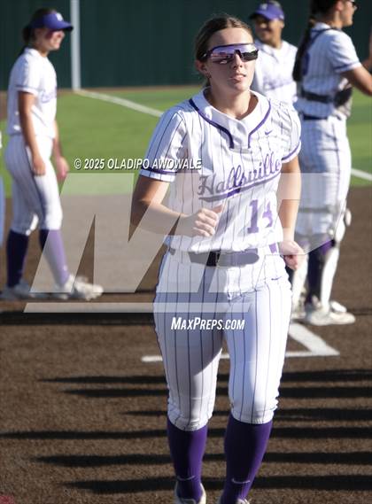 Thumbnail 3 in Grapevine @ Hallsville (UIL 5A Div II Softball State Semifinals) photogallery.