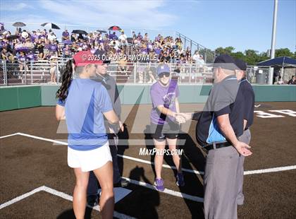Thumbnail 1 in Grapevine @ Hallsville (UIL 5A Div II Softball State Semifinals) photogallery.