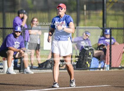 Thumbnail 2 in Grapevine @ Hallsville (UIL 5A Div II Softball State Semifinals) photogallery.
