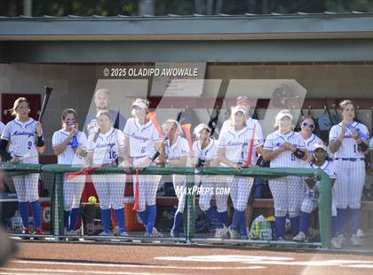 Thumbnail 3 in Grapevine @ Hallsville (UIL 5A Div II Softball State Semifinals) photogallery.