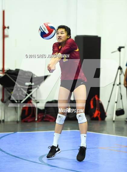 Thumbnail 3 in Menlo-Atherton vs. Gregori (Tiger Cup Invitational) photogallery.