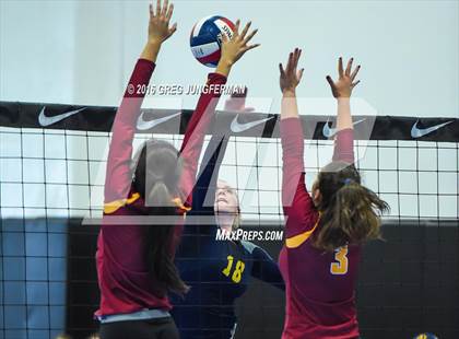 Thumbnail 2 in Menlo-Atherton vs. Gregori (Tiger Cup Invitational) photogallery.