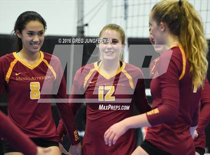 Thumbnail 3 in Menlo-Atherton vs. Gregori (Tiger Cup Invitational) photogallery.