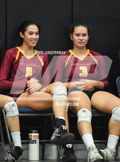 Thumbnail 2 in Menlo-Atherton vs. Gregori (Tiger Cup Invitational) photogallery.