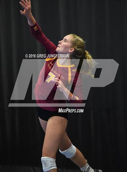 Thumbnail 3 in Menlo-Atherton vs. Gregori (Tiger Cup Invitational) photogallery.