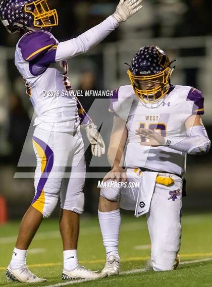Thumbnail 2 in Bellevue West vs. Millard West (NSAA Class 1 Semifinal) photogallery.