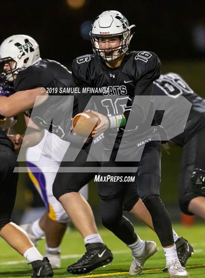 Thumbnail 1 in Bellevue West vs. Millard West (NSAA Class 1 Semifinal) photogallery.