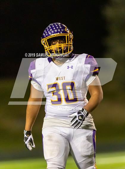 Thumbnail 3 in Bellevue West vs. Millard West (NSAA Class 1 Semifinal) photogallery.