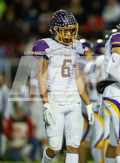 Thumbnail 3 in Bellevue West vs. Millard West (NSAA Class 1 Semifinal) photogallery.