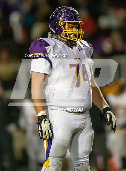 Thumbnail 3 in Bellevue West vs. Millard West (NSAA Class 1 Semifinal) photogallery.