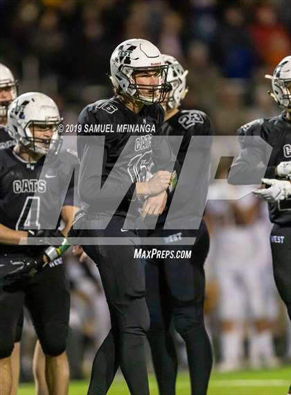 Thumbnail 3 in Bellevue West vs. Millard West (NSAA Class 1 Semifinal) photogallery.