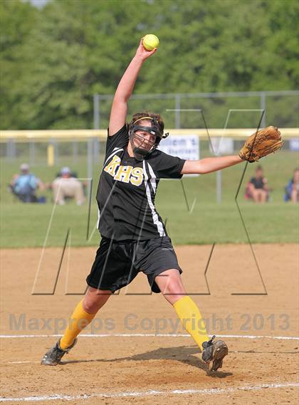Thumbnail 2 in Keystone vs Clarion Area (PIAA District IX A Semifinal) photogallery.