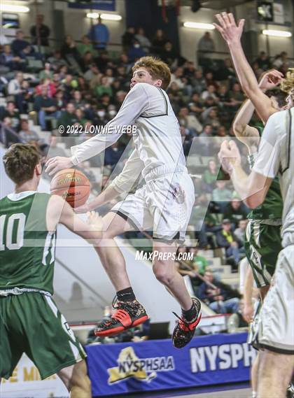 Thumbnail 1 in Prattsburgh / Avoca Central vs Oppenheim Ephratah St. Johnsville (NYSPHSAA Class D Semifinal) photogallery.