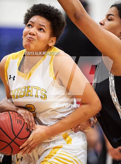 Thumbnail 1 in North Raleigh Christian Academy vs. Holly Springs (Jordan Falcons MLK Classic) photogallery.