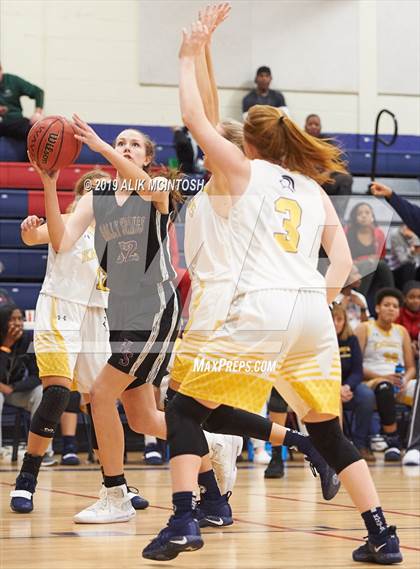 Thumbnail 3 in North Raleigh Christian Academy vs. Holly Springs (Jordan Falcons MLK Classic) photogallery.