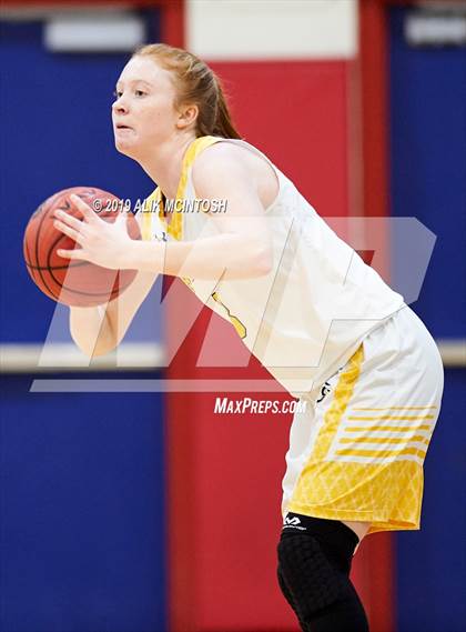 Thumbnail 2 in North Raleigh Christian Academy vs. Holly Springs (Jordan Falcons MLK Classic) photogallery.