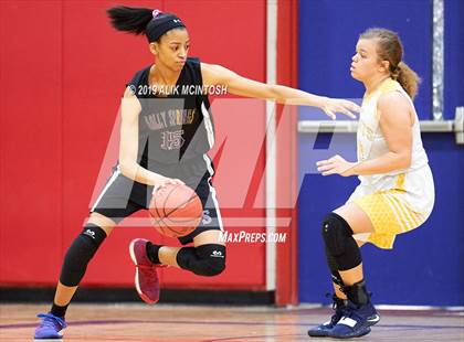 Thumbnail 1 in North Raleigh Christian Academy vs. Holly Springs (Jordan Falcons MLK Classic) photogallery.