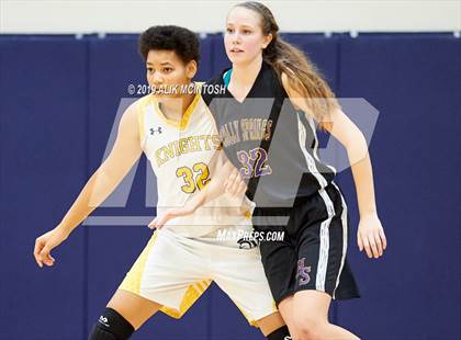 Thumbnail 1 in North Raleigh Christian Academy vs. Holly Springs (Jordan Falcons MLK Classic) photogallery.
