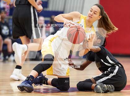 Thumbnail 2 in North Raleigh Christian Academy vs. Holly Springs (Jordan Falcons MLK Classic) photogallery.