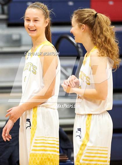 Thumbnail 1 in North Raleigh Christian Academy vs. Holly Springs (Jordan Falcons MLK Classic) photogallery.