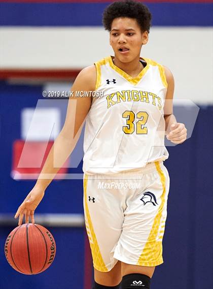 Thumbnail 1 in North Raleigh Christian Academy vs. Holly Springs (Jordan Falcons MLK Classic) photogallery.