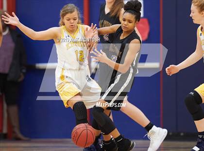 Thumbnail 3 in North Raleigh Christian Academy vs. Holly Springs (Jordan Falcons MLK Classic) photogallery.