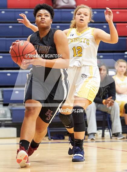 Thumbnail 1 in North Raleigh Christian Academy vs. Holly Springs (Jordan Falcons MLK Classic) photogallery.