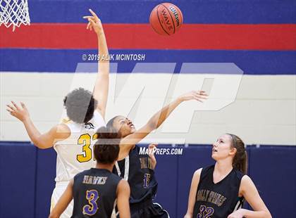 Thumbnail 1 in North Raleigh Christian Academy vs. Holly Springs (Jordan Falcons MLK Classic) photogallery.