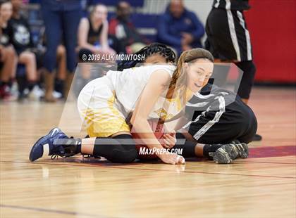 Thumbnail 1 in North Raleigh Christian Academy vs. Holly Springs (Jordan Falcons MLK Classic) photogallery.