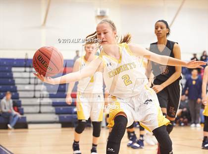 Thumbnail 2 in North Raleigh Christian Academy vs. Holly Springs (Jordan Falcons MLK Classic) photogallery.