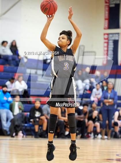 Thumbnail 3 in North Raleigh Christian Academy vs. Holly Springs (Jordan Falcons MLK Classic) photogallery.