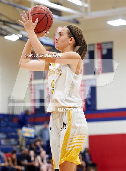 Thumbnail 3 in North Raleigh Christian Academy vs. Holly Springs (Jordan Falcons MLK Classic) photogallery.