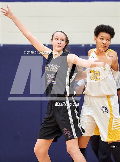 Thumbnail 3 in North Raleigh Christian Academy vs. Holly Springs (Jordan Falcons MLK Classic) photogallery.
