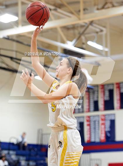 Thumbnail 1 in North Raleigh Christian Academy vs. Holly Springs (Jordan Falcons MLK Classic) photogallery.