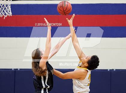 Thumbnail 2 in North Raleigh Christian Academy vs. Holly Springs (Jordan Falcons MLK Classic) photogallery.