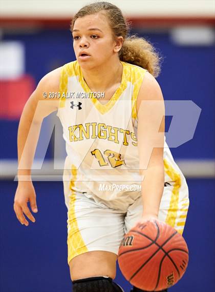 Thumbnail 2 in North Raleigh Christian Academy vs. Holly Springs (Jordan Falcons MLK Classic) photogallery.