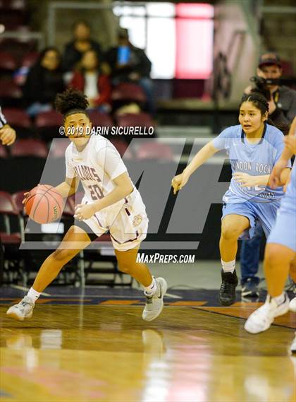 Thumbnail 2 in Window Rock vs. Winslow (AIA 3A Quaterfinal) photogallery.