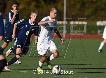 Thumbnail 3 in Pelham @ Byram Hills (Section 1 Class A Quarterfinal) photogallery.