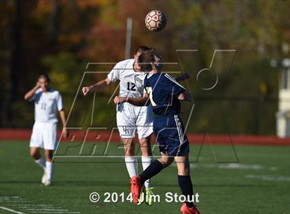 Thumbnail 3 in Pelham @ Byram Hills (Section 1 Class A Quarterfinal) photogallery.