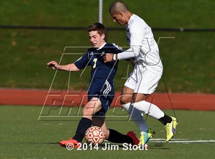 Thumbnail 1 in Pelham @ Byram Hills (Section 1 Class A Quarterfinal) photogallery.