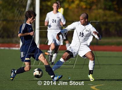 Thumbnail 3 in Pelham @ Byram Hills (Section 1 Class A Quarterfinal) photogallery.