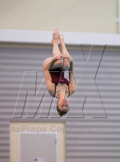Thumbnail 1 in NYSPHSAA Girls Diving Final photogallery.