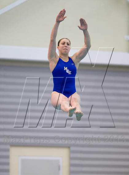Thumbnail 2 in NYSPHSAA Girls Diving Final photogallery.