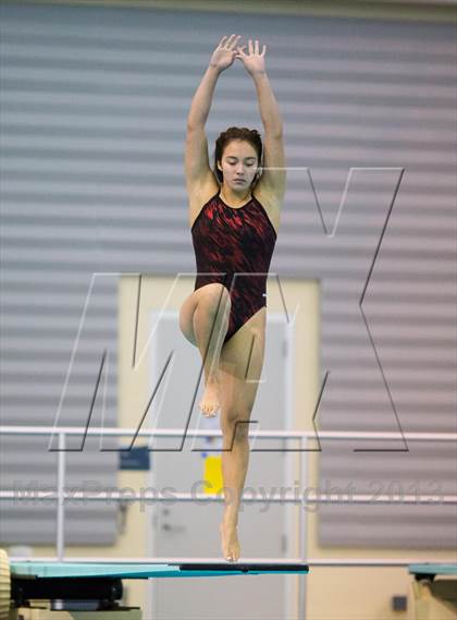 Thumbnail 1 in NYSPHSAA Girls Diving Final photogallery.