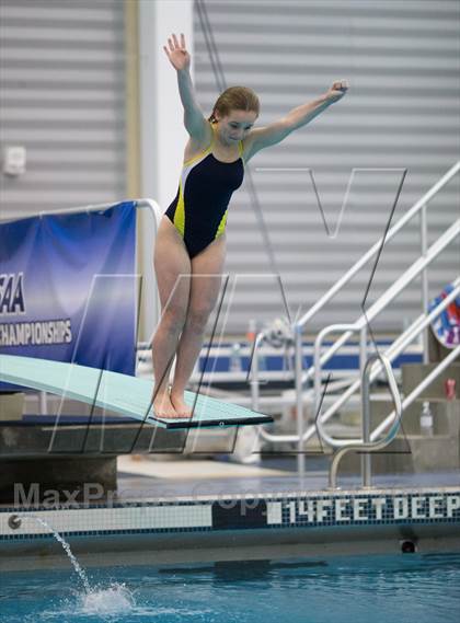 Thumbnail 3 in NYSPHSAA Girls Diving Final photogallery.