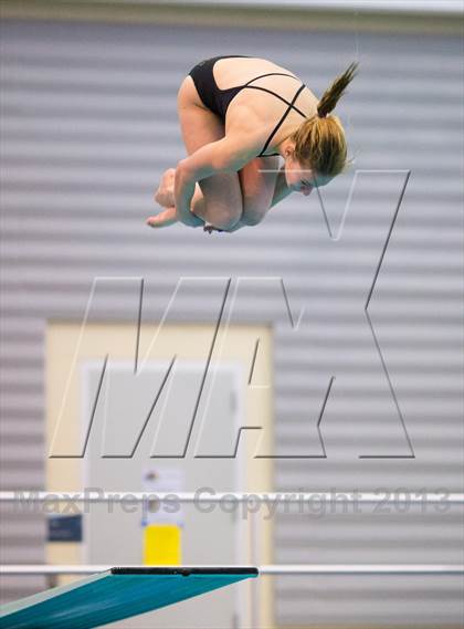 Thumbnail 1 in NYSPHSAA Girls Diving Final photogallery.