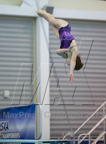 Thumbnail 2 in NYSPHSAA Girls Diving Final photogallery.